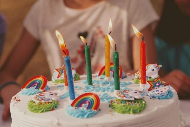 Children's birthday cake