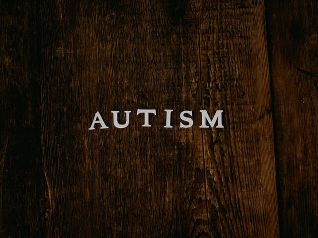 image of the word autism